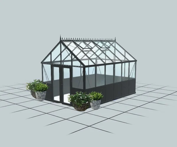 retro victorian rendering
