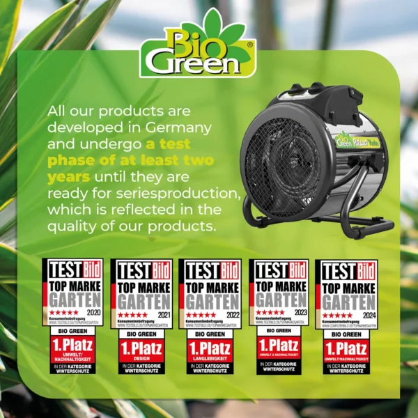 BioGreen Palma Heater