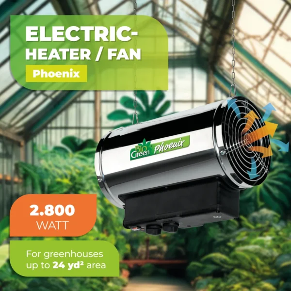 BioGreen Phoenix Greenhouse Heater