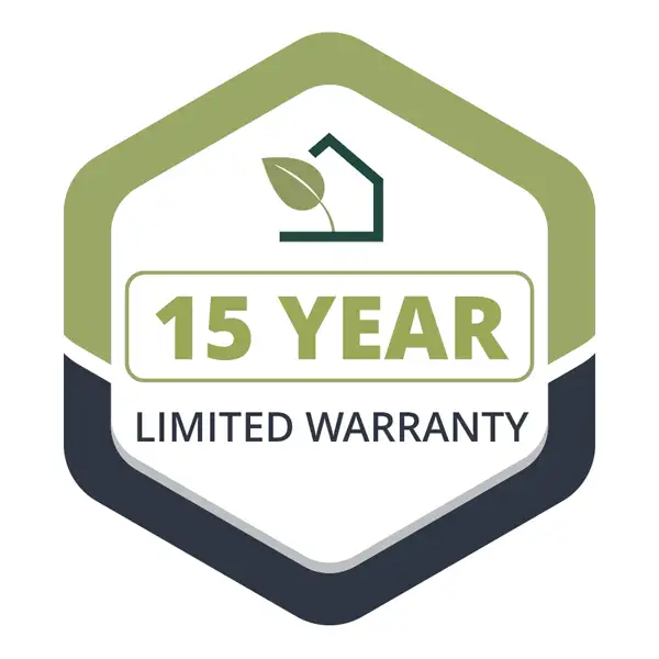 15 Year Warranty