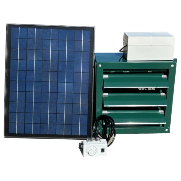 Solar Power Exhaust Fan System